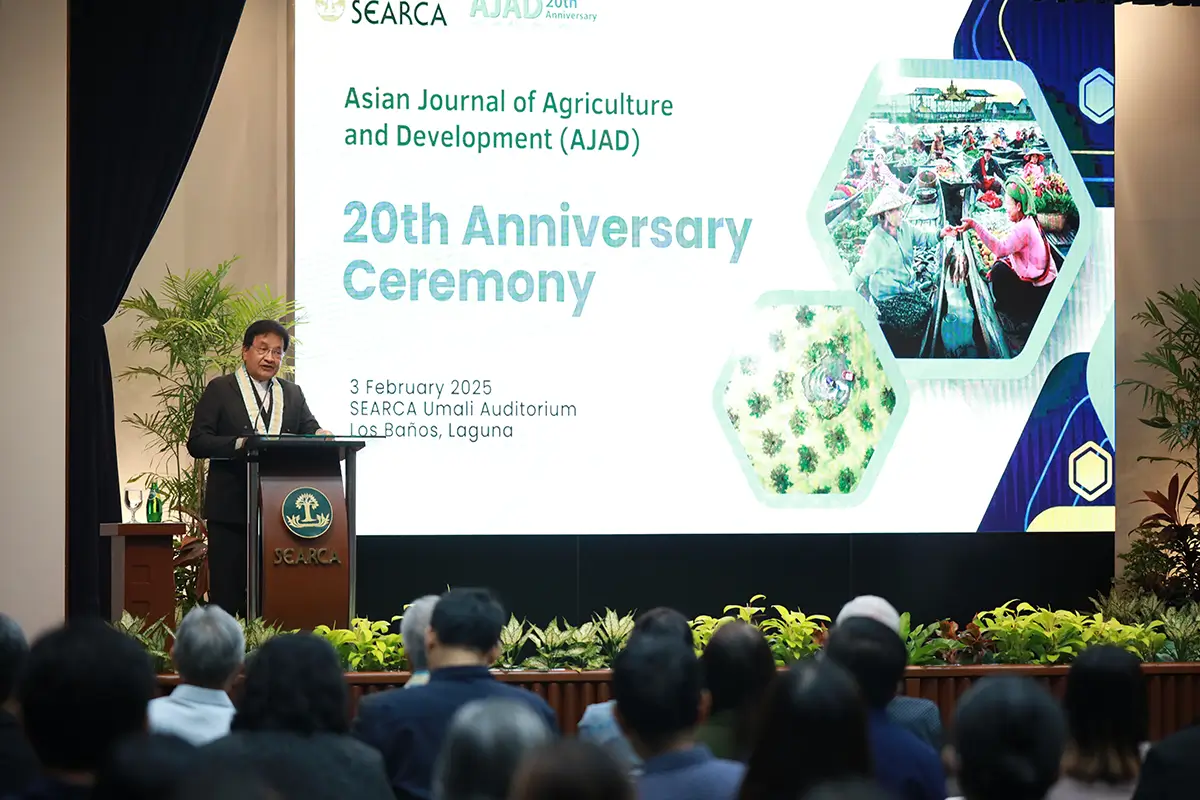 Dr. Cielito F. Habito: Editor, Asian Journal of Agriculture and Development (AJAD)