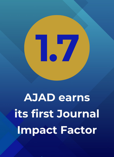 AJAD earns 1.7 Journal Impact Factor